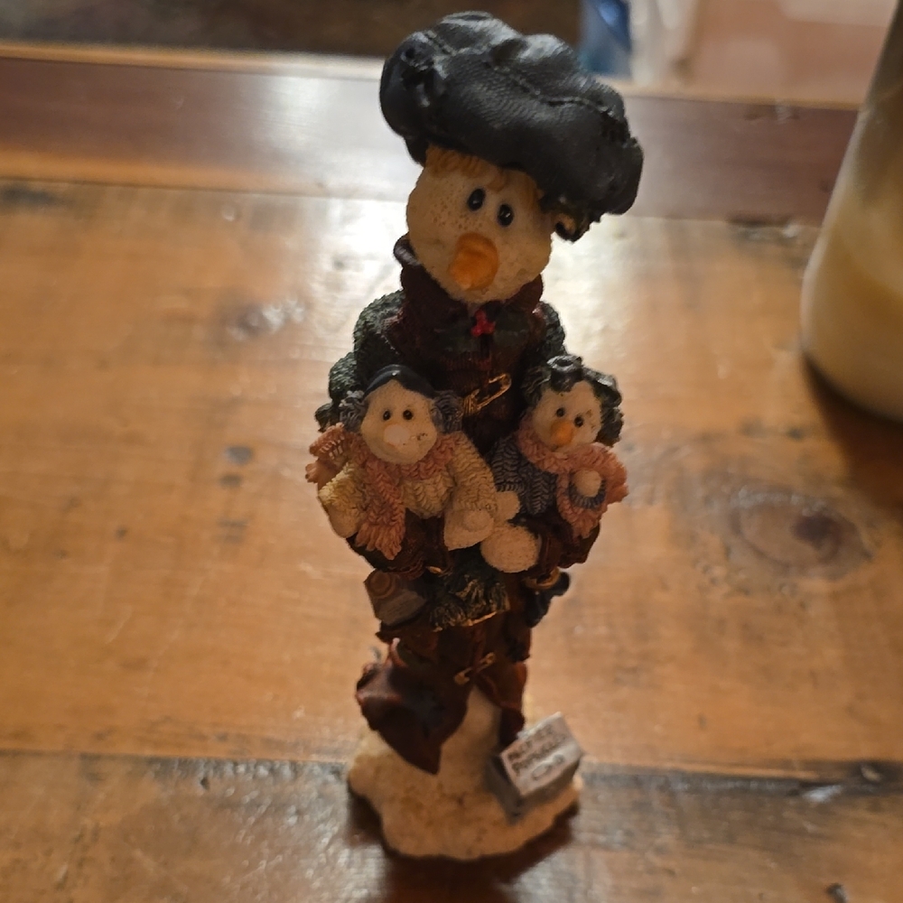 Boyds Snowman Family Figurine